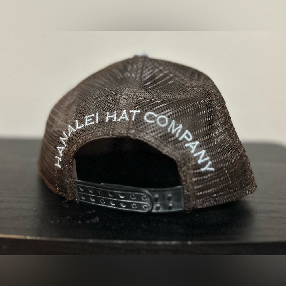 Dorfman Pacific Co. Hawaii Hat brown& light blue/green flat bill snap back - Picture 5 of 9